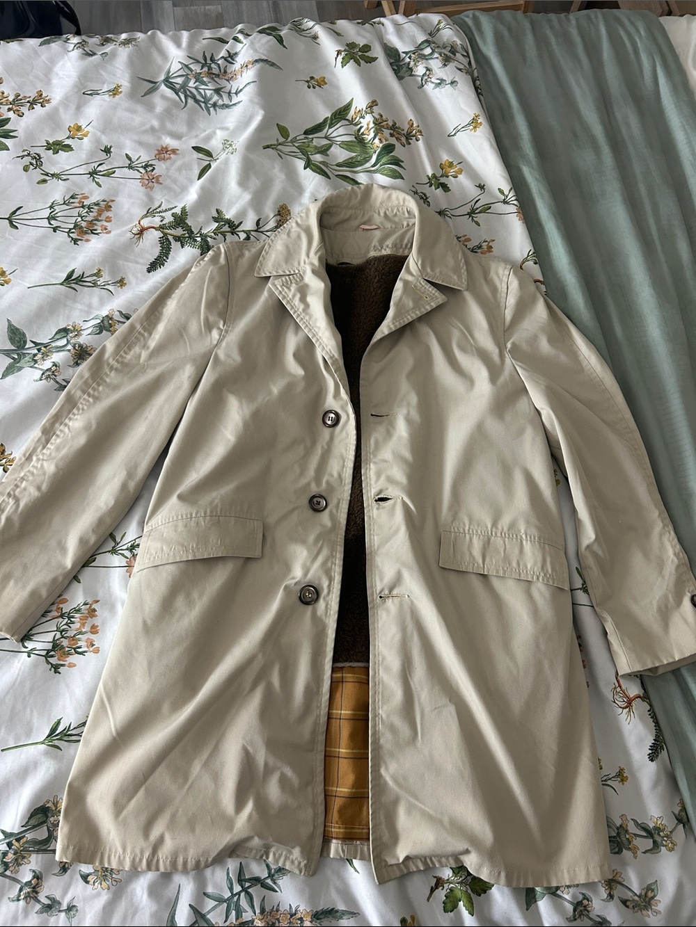 Trench coat Clarendon Hoyt wright co Anderson sz40 (m)